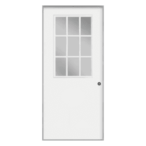 9-lite walk-in door
